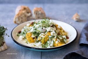 Knackiger Fenchelsalat mit Mandeln & Orange