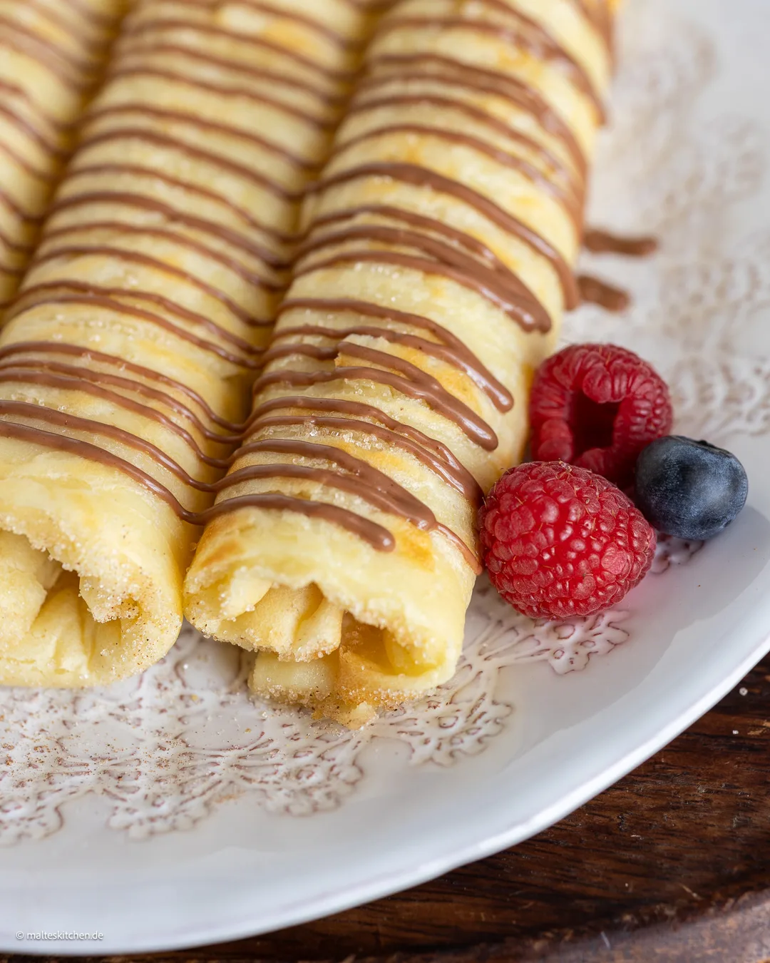 Zarte Pfannkuchen aus dem Backofen