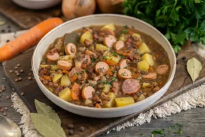 Omas Linsensuppe – heiß geliebt und so lecker